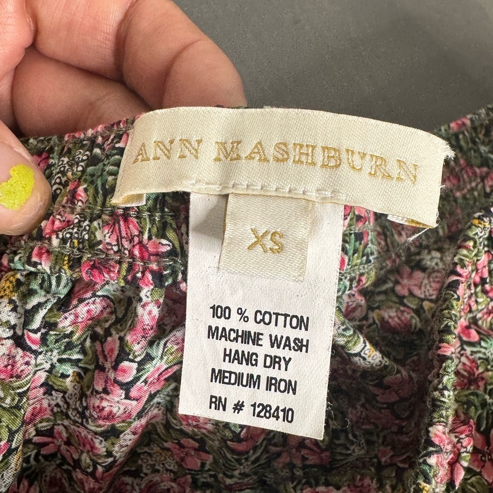 Ann Mashburn Floral Running Shorts - Picture 4 of 6